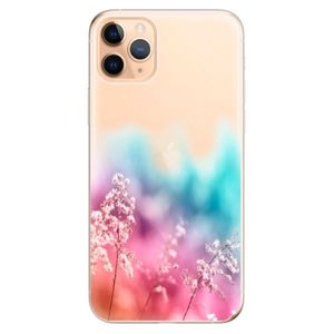 Odolné silikónové puzdro iSaprio - Rainbow Grass - iPhone 11 Pro Max vyobraziť