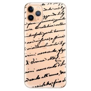 Odolné silikónové puzdro iSaprio - Handwriting 01 - black - iPhone 11 Pro Max vyobraziť