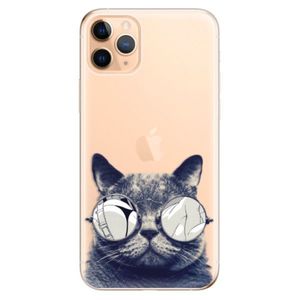 Odolné silikónové puzdro iSaprio - Crazy Cat 01 - iPhone 11 Pro Max vyobraziť