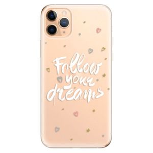 Odolné silikónové puzdro iSaprio - Follow Your Dreams - white - iPhone 11 Pro Max vyobraziť