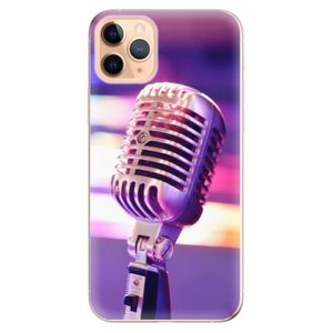 Odolné silikónové puzdro iSaprio - Vintage Microphone - iPhone 11 vyobraziť