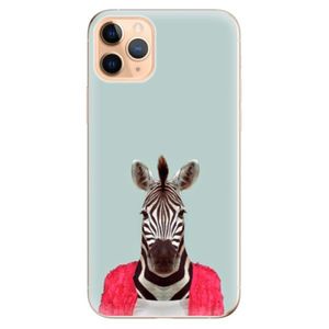 Odolné silikónové puzdro iSaprio - Zebra 01 - iPhone 11 Pro Max vyobraziť