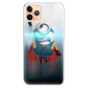 Odolné silikónové puzdro iSaprio - Mimons Superman 02 - iPhone 11 Pro Max vyobraziť