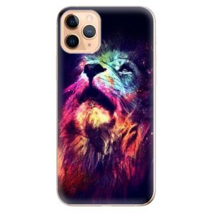 Odolné silikónové puzdro iSaprio - Lion in Colors - iPhone 11 Pro Max vyobraziť