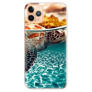 Odolné silikónové puzdro iSaprio - Turtle 01 - iPhone 11 Pro Max vyobraziť