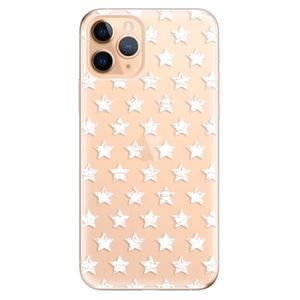 Odolné silikónové puzdro iSaprio - Stars Pattern - white - iPhone 11 Pro vyobraziť