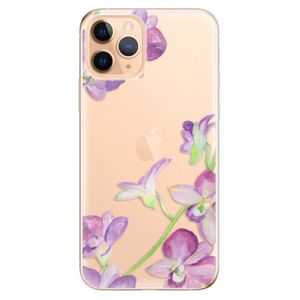 Odolné silikónové puzdro iSaprio - Purple Orchid - iPhone 11 Pro vyobraziť