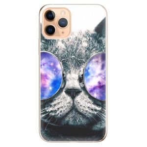 Odolné silikónové puzdro iSaprio - Galaxy Cat - iPhone 11 Pro vyobraziť