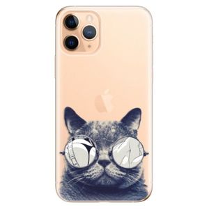 Odolné silikónové puzdro iSaprio - Crazy Cat 01 - iPhone 11 vyobraziť