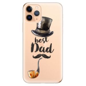 Odolné silikónové puzdro iSaprio - Best Dad - iPhone 11 Pro vyobraziť