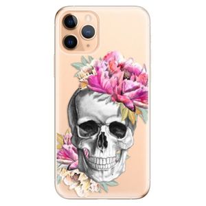Odolné silikónové puzdro iSaprio - Pretty Skull - iPhone 11 Pro vyobraziť