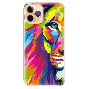 Odolné silikónové puzdro iSaprio - Rainbow Lion - iPhone 11 Pro vyobraziť