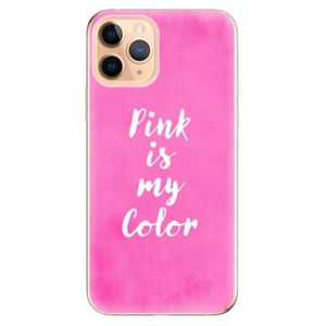 Odolné silikónové puzdro iSaprio - Pink is my color - iPhone 11 Pro vyobraziť