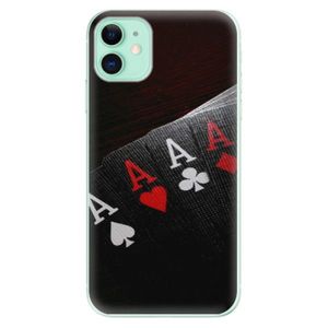 Odolné silikónové puzdro iSaprio - Poker - iPhone 11 vyobraziť