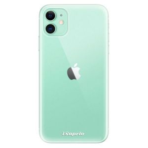 Odolné silikónové puzdro iSaprio – 4Pure – číre bez potlače – iPhone 11 vyobraziť