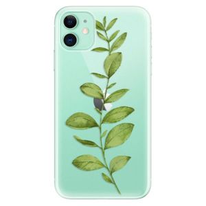 Odolné silikónové puzdro iSaprio - Green Plant 01 - iPhone 11 vyobraziť