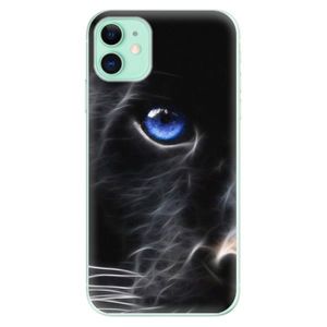 Odolné silikónové puzdro iSaprio - Black Puma - iPhone 11 vyobraziť