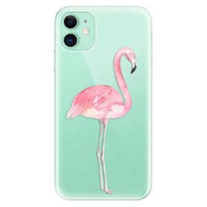 Odolné silikónové puzdro iSaprio - Flamingo 01 - iPhone 11 vyobraziť