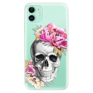 Odolné silikónové puzdro iSaprio - Pretty Skull - iPhone 11 vyobraziť