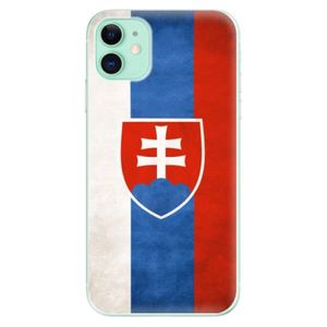Odolné silikónové puzdro iSaprio - Slovakia Flag - iPhone 11 vyobraziť