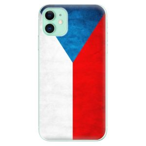 Odolné silikónové puzdro iSaprio - Czech Flag - iPhone 11 vyobraziť