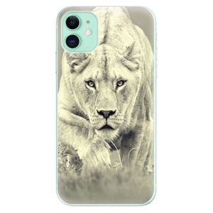 Odolné silikónové puzdro iSaprio - Lioness 01 - iPhone 11 vyobraziť