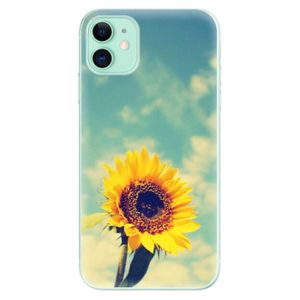 Odolné silikónové puzdro iSaprio - Sunflower 01 - iPhone 11 vyobraziť