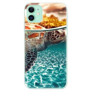 Odolné silikónové puzdro iSaprio - Turtle 01 - iPhone 11 vyobraziť