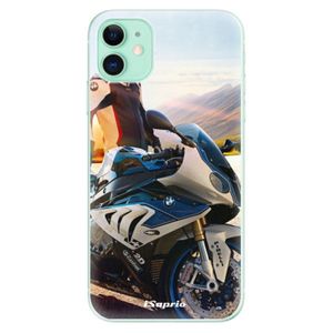 Odolné silikónové puzdro iSaprio - Motorcycle 10 - iPhone 11 vyobraziť