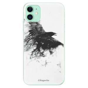 Odolné silikónové puzdro iSaprio - Dark Bird 01 - iPhone 11 vyobraziť