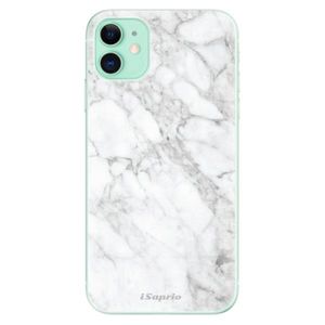 Odolné silikónové puzdro iSaprio - SilverMarble 14 - iPhone 11 vyobraziť