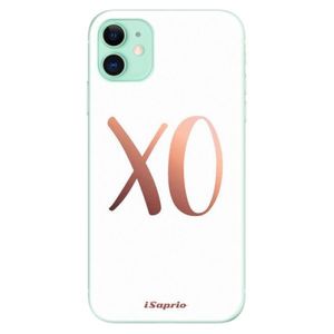 Odolné silikónové puzdro iSaprio - XO 01 - iPhone 11 vyobraziť