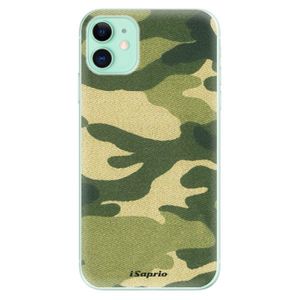 Odolné silikónové puzdro iSaprio - Green Camuflage 01 - iPhone 11 vyobraziť