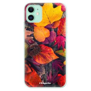 Odolné silikónové puzdro iSaprio - Autumn Leaves 03 - iPhone 11 vyobraziť