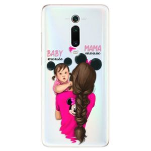 Odolné silikónové puzdro iSaprio - Mama Mouse Brunette and Girl - Xiaomi Mi 9T Pro vyobraziť