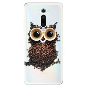 Odolné silikónové puzdro iSaprio - Owl And Coffee - Xiaomi Mi 9T Pro vyobraziť