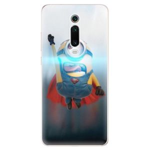 Odolné silikónové puzdro iSaprio - Mimons Superman 02 - Xiaomi Mi 9T Pro vyobraziť