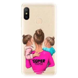 Odolné silikónové puzdro iSaprio - Super Mama - Two Girls - Xiaomi Mi A2 Lite vyobraziť