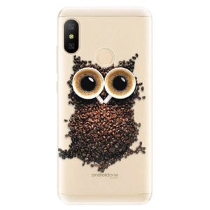 Odolné silikónové puzdro iSaprio - Owl And Coffee - Xiaomi Mi A2 Lite vyobraziť