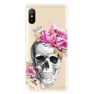 Odolné silikónové puzdro iSaprio - Pretty Skull - Xiaomi Mi A2 Lite vyobraziť