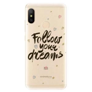 Odolné silikónové puzdro iSaprio - Follow Your Dreams - black - Xiaomi Mi A2 Lite vyobraziť