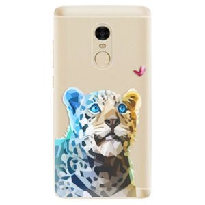 Odolné silikónové puzdro iSaprio - Leopard With Butterfly - Xiaomi Redmi Note 4 vyobraziť