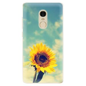 Odolné silikónové puzdro iSaprio - Sunflower 01 - Xiaomi Redmi Note 4 vyobraziť