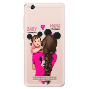 Odolné silikónové puzdro iSaprio - Mama Mouse Brunette and Girl - Xiaomi Redmi 4A vyobraziť