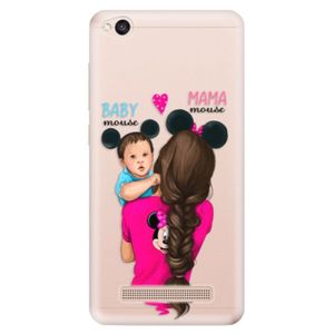 Odolné silikónové puzdro iSaprio - Mama Mouse Brunette and Boy - Xiaomi Redmi 4A vyobraziť