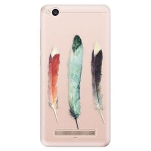 Odolné silikónové puzdro iSaprio - Three Feathers - Xiaomi Redmi 4A vyobraziť