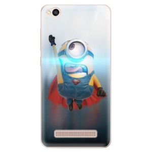 Odolné silikónové puzdro iSaprio - Mimons Superman 02 - Xiaomi Redmi 4A vyobraziť