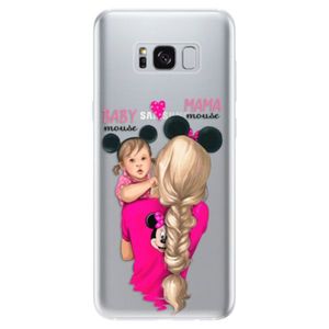 Odolné silikónové puzdro iSaprio - Mama Mouse Blond and Girl - Samsung Galaxy S8 vyobraziť