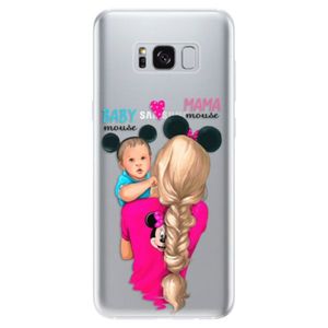 Odolné silikónové puzdro iSaprio - Mama Mouse Blonde and Boy - Samsung Galaxy S8 vyobraziť