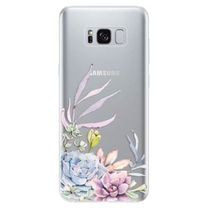 Odolné silikónové puzdro iSaprio - Succulent 01 - Samsung Galaxy S8 vyobraziť